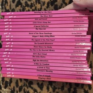 20 Vintage Barbie Books